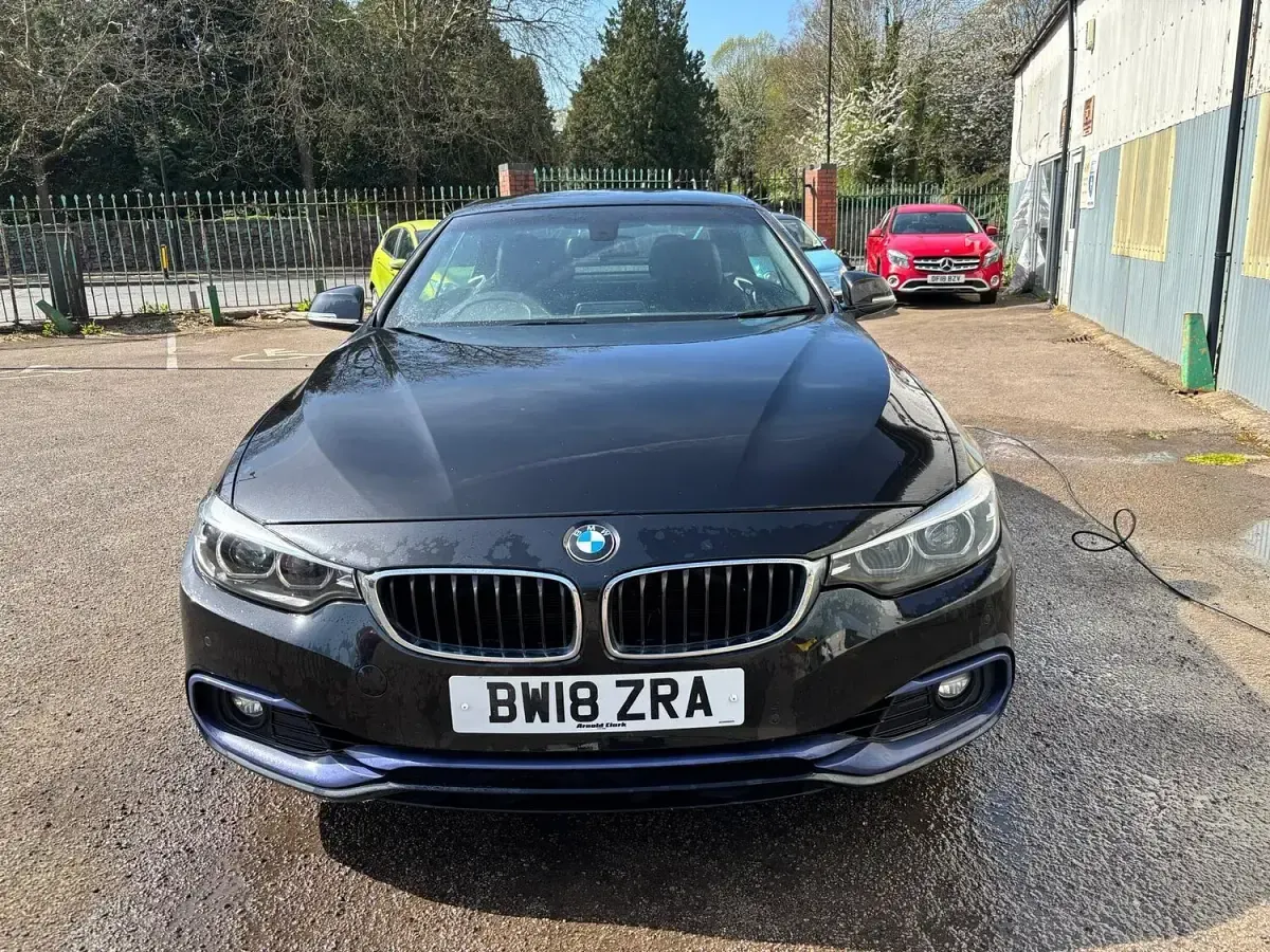 Used BMW 420 Sport Line 2018 Black Cabriolet