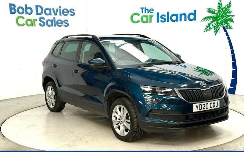 Blue Used 2020 Skoda Karoq SE Technology SUV | £16,400 (Good price) - Image 1/4