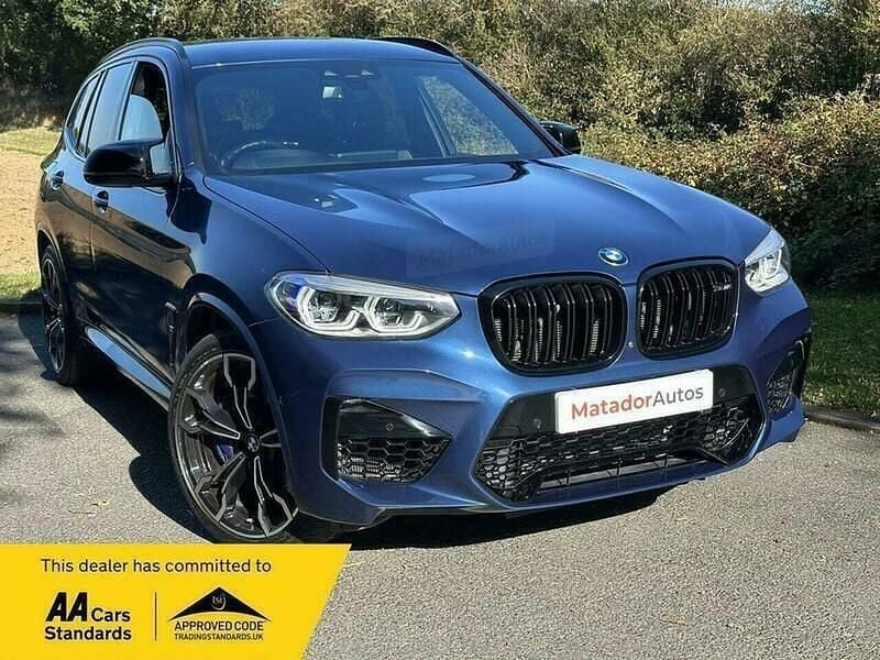 Blue Used 2019 BMW X3 M Competition Edition SUV | £41,995 - Image 1/4