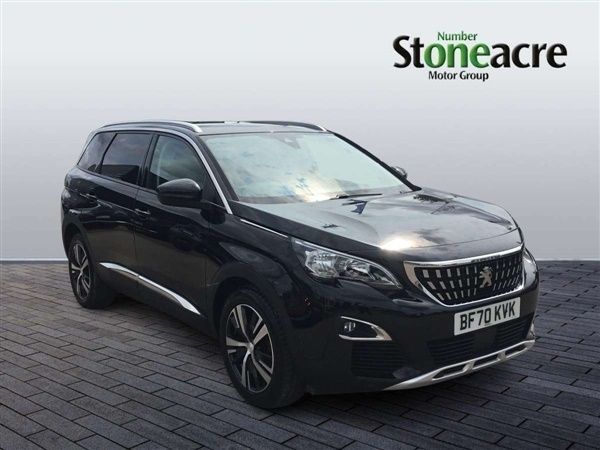 Black Used 2020 Peugeot 5008 Allure MPV | £16,995 (Good price) - Image 1/4
