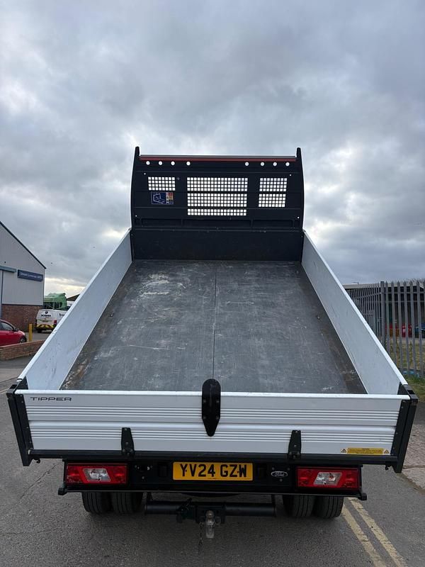 Used Ford Transit 130 HP (95 kW) 2024 White Cabriolet