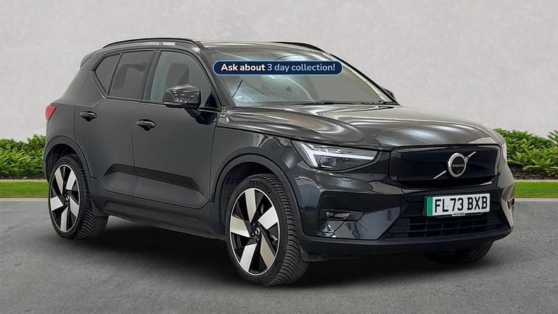 Black Used 2023 Volvo XC40 Ultimate SUV | £33,199 (Expensive) - Image 1/4