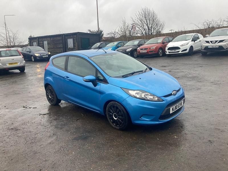 Used Ford Fiesta 60 HP (44 kW) 2010 Blue Hatchback