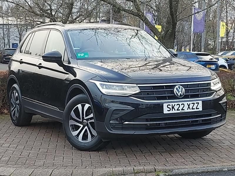 Used VW Tiguan Active 130 HP (95 kW) 2022 Black SUV