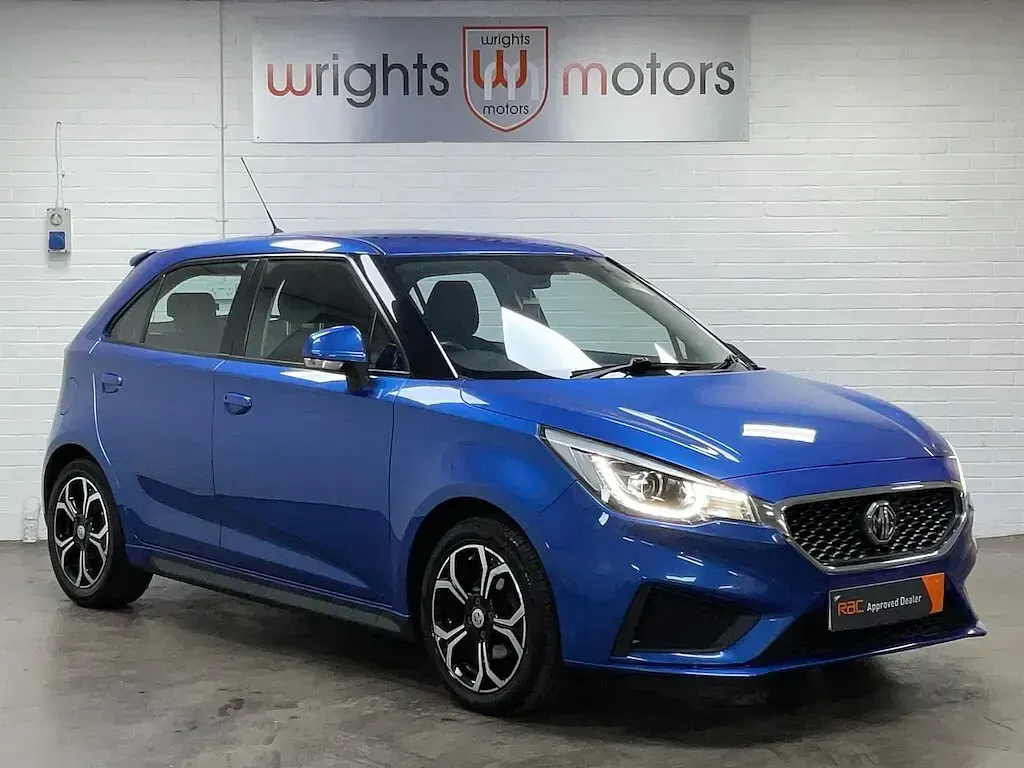 Used MG MG3 Excite 106 HP (77 kW) 2019 Blue Hatchback