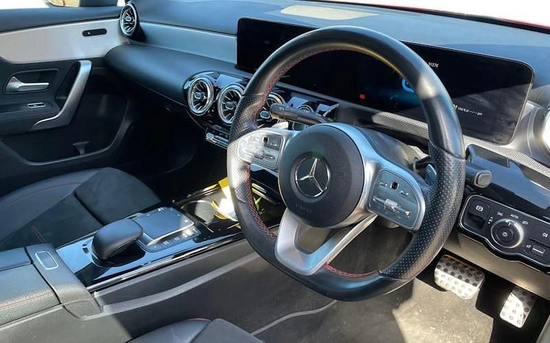 Used Mercedes A250 AMG Line Premium 218 HP (160 kW) 2021 Red Sedan