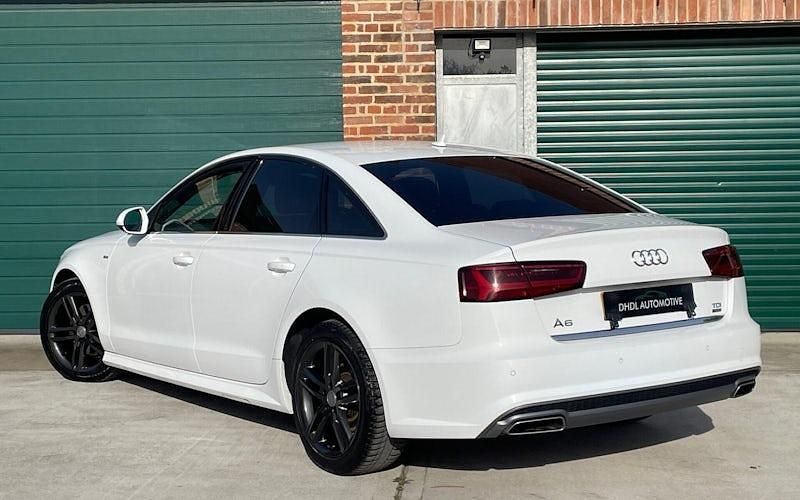 Used Audi A6 S-Line 190 HP (139 kW) 2017 White Sedan