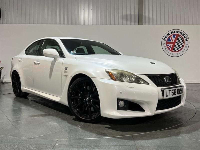 Used Lexus IS-F 417 HP (306 kW) 2009 White Sedan