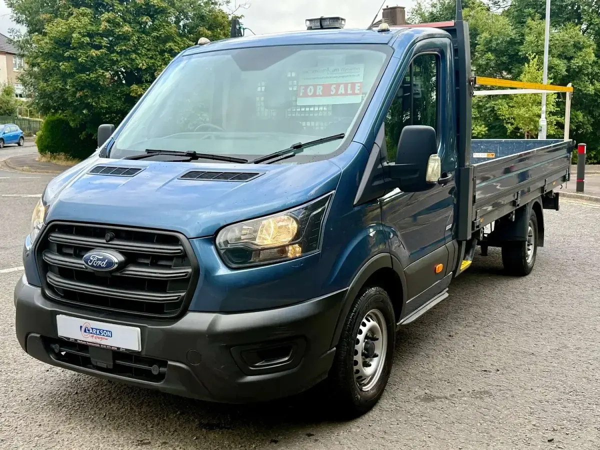 Used Ford Transit 130 HP (95 kW) 2022 Blue Van