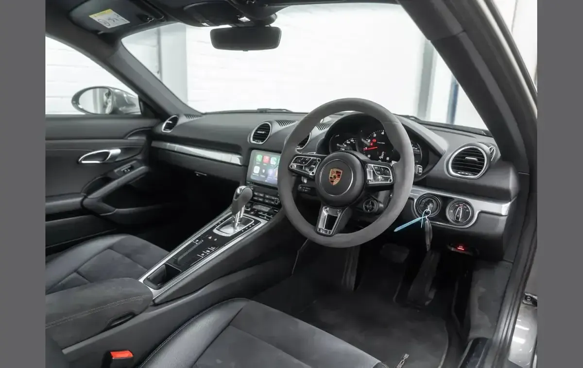 Used Porsche Cayman 296 HP (217 kW) 2019 Grey Coupe