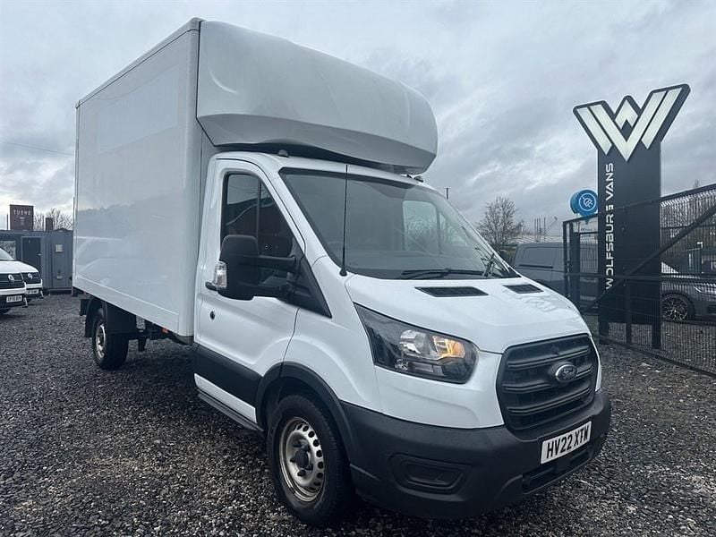 Used Ford Transit 130 HP (95 kW) 2022 White Cabriolet