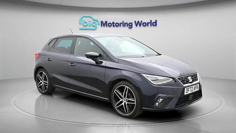 Used Seat Ibiza FR 110 HP (80 kW) 2023 Blue Hatchback