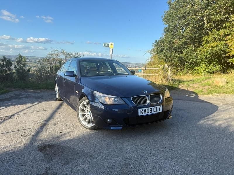 Blue Used 2008 BMW 520 M Sport Sedan | £2,500 (Super price) - Image 1/4