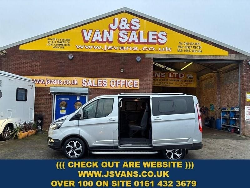 Used Ford Transit Custom Active 170 HP (125 kW) 2021 Silver Van