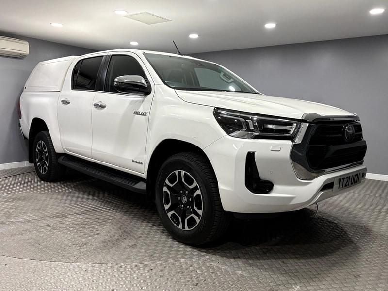 Used Toyota HiLux 2021 White Pickup