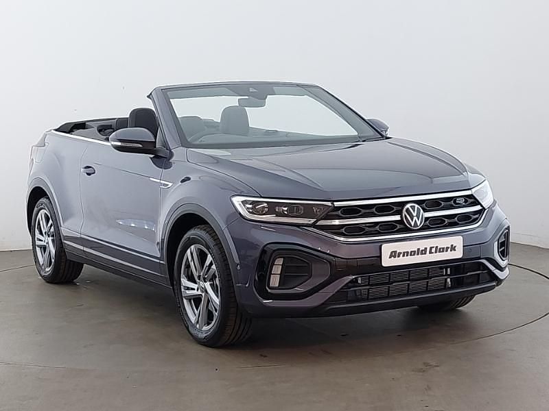 Grey New 2025 VW T-Roc Cabriolet R-line Cabriolet | £36,995 (Good price) - Image 1/4