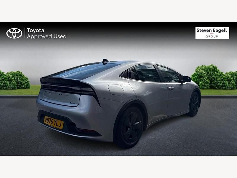 New Toyota Prius Design 2025 Silver Hatchback