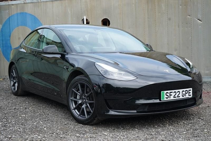 Black Used 2022 Tesla Model 3 Sedan | £18,995 (Fair price) - Image 1/4