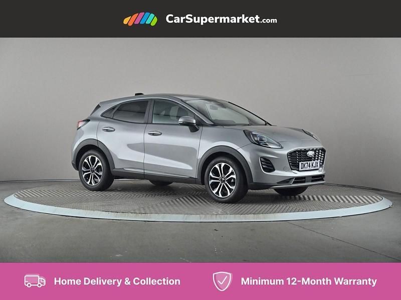 Silver Used 2024 Ford Puma Titanium Hatchback | £18,697 (Fair price) - Image 1/4