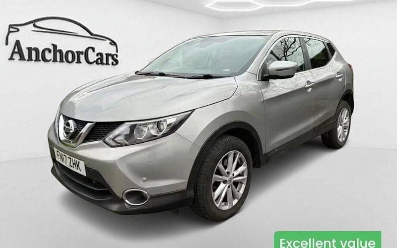 Used Nissan Qashqai Acenta 116 HP (85 kW) 2016 Silver SUV