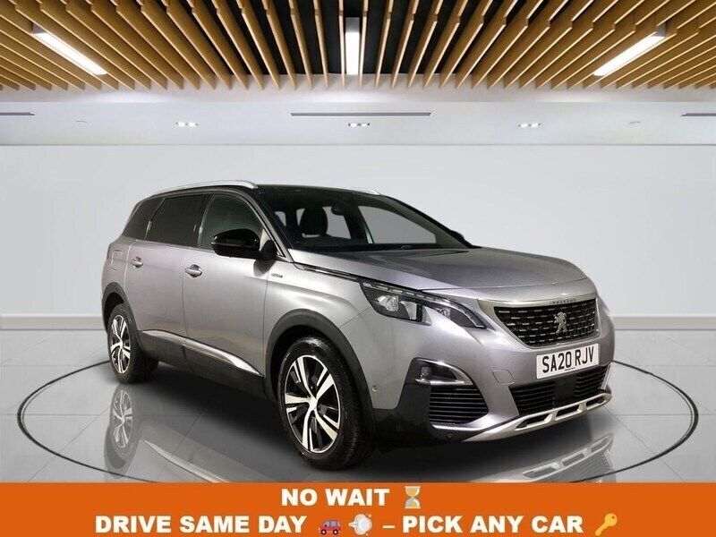 Grey Used 2020 Peugeot 5008 GT-line MPV | £16,749 (Fair price) - Image 1/3