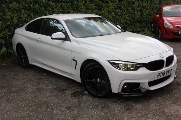 White Used 2018 BMW 420 M Sport Coupe | £10,800 (Fair price) - Image 1/1