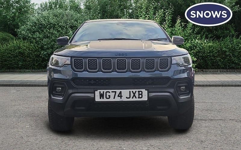Begagnad Jeep Compass Trailhawk 241 HK (177 kW) 2024 Blå SUV