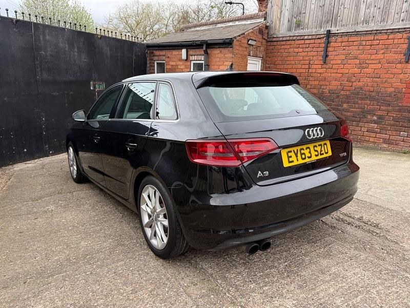 Used Audi A3 Sportback Sport 2013 Black Hatchback