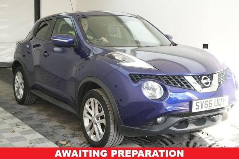 Used Nissan Juke N-Connecta 115 HP (84 kW) 2016 Blue SUV