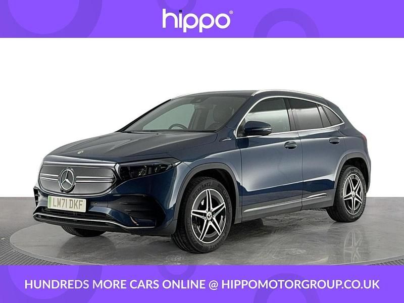 Blue Used 2021 Mercedes EQA250 AMG line SUV | £18,980 (Fair price) - Image 1/4