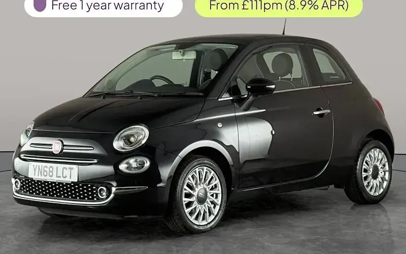 Used Fiat 500 Lounge 69 HP (50 kW) 2018 Hatchback