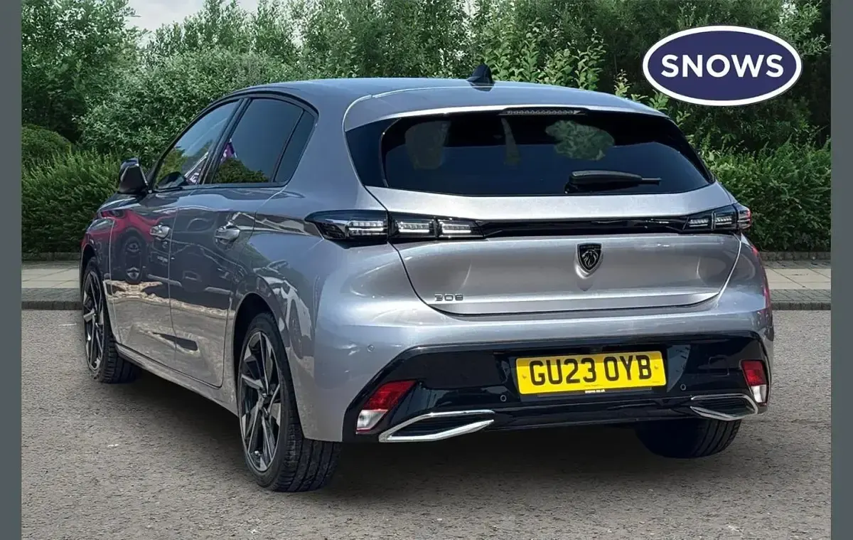 Used Peugeot 308 Allure Premium 131 HP (96 kW) 2023 Grey Hatchback