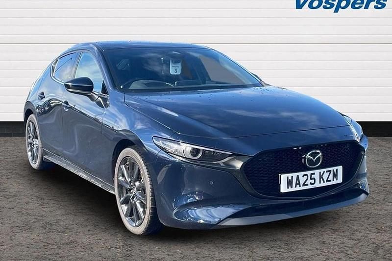 Blue Used 2025 Mazda 3 Takumi-Line Hatchback | £26,250 (Expensive) - Image 1/1