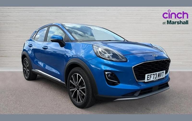 Used Ford Puma Titanium 123 HP (90 kW) 2023 Blue SUV