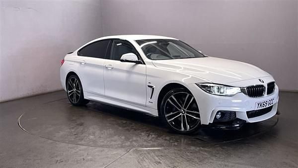 White Used 2020 BMW 420 M Sport Coupe | £18,299 (Good price) - Image 1/4