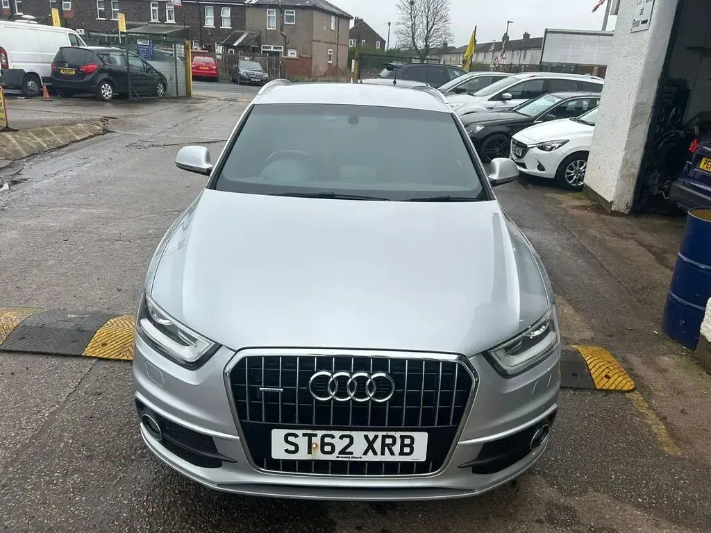 Used Audi Q3 S-Line 177 HP (130 kW) 2012 Silver SUV