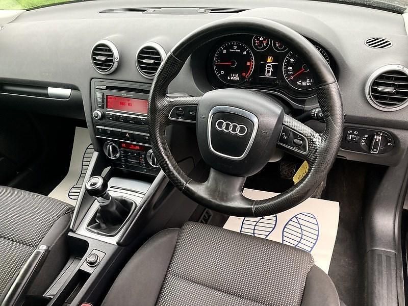 Used Audi A3 Sport 2010 Black Hatchback