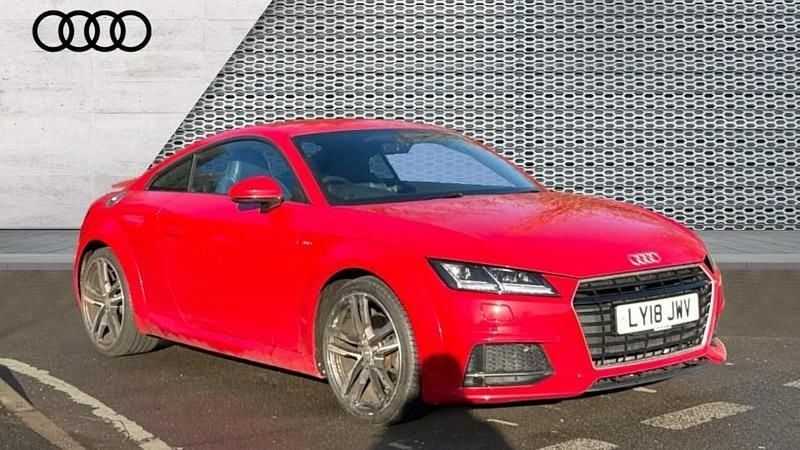 Used Audi TT S-Line 180 HP (132 kW) 2018 Red Coupe
