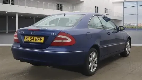 Used Mercedes CLK270 Elegance 2005 Blue Coupe