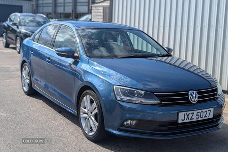 Blue Used 2015 VW Jetta GT Sedan | £5,295 (Good price) - Image 1/1