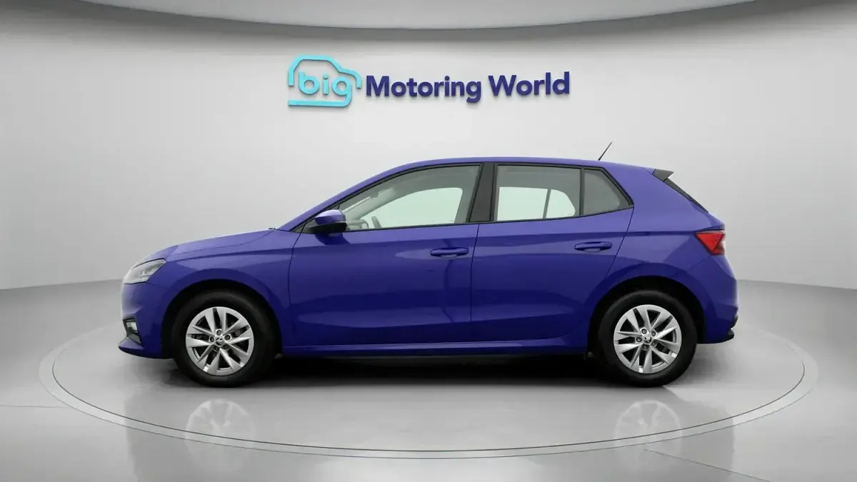 Used Skoda Fabia Comfort 110 HP (80 kW) 2023 Blue Hatchback