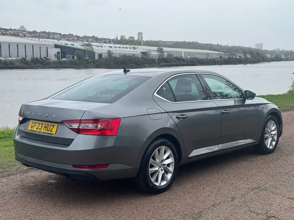 Used Skoda Superb SE Technology 150 HP (110 kW) 2023 Grey Hatchback