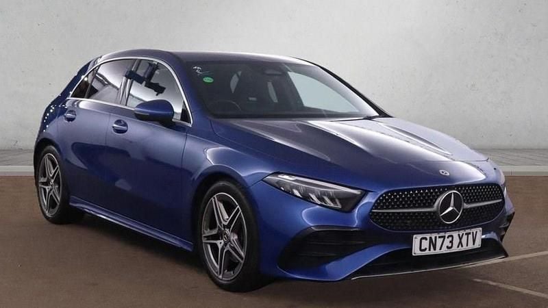 Blue Used 2023 Mercedes A180 Executive Hatchback | £18,999 (Fair price) - Image 1/4