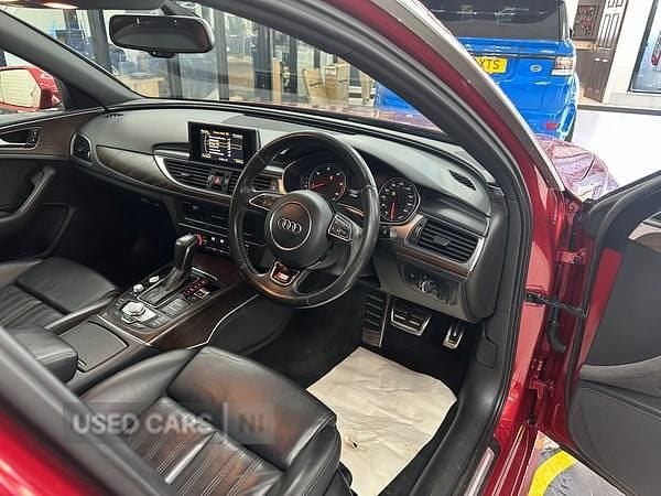 Used Audi A6 S-Line 2015 Red Sedan