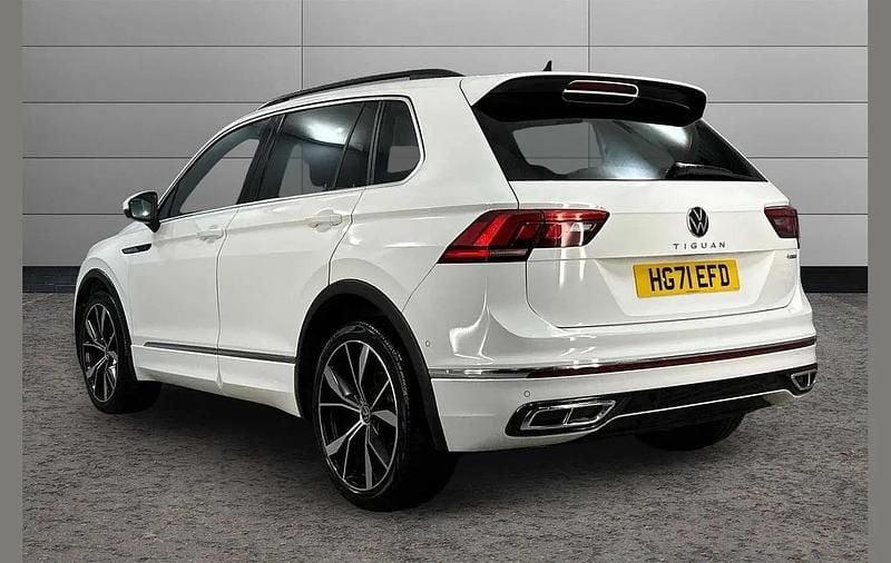 Used VW Tiguan R-line 150 HP (110 kW) 2021 White SUV