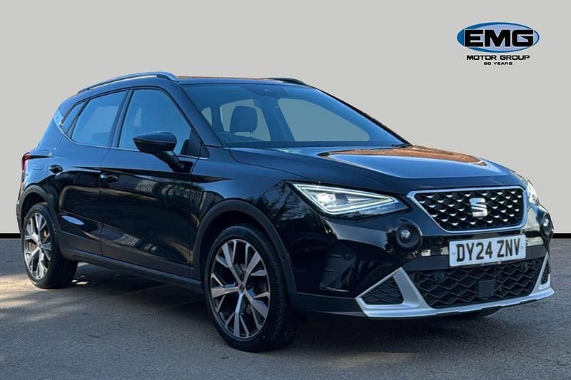Used Seat Arona Xperience Lux 115 HP (84 kW) 2024 Black SUV