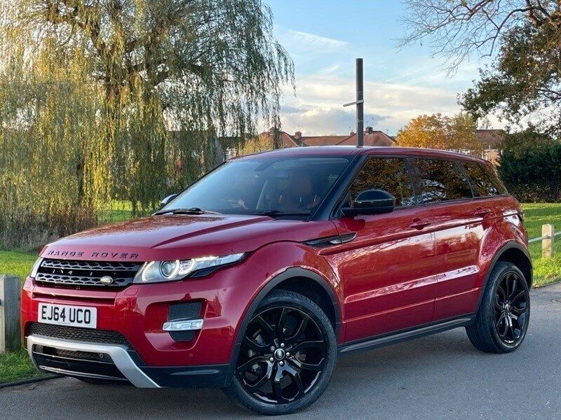 Red Used 2014 Land Rover Range Rover evoque Dynamic SUV | £11,950 (Fair price) - Image 1/3
