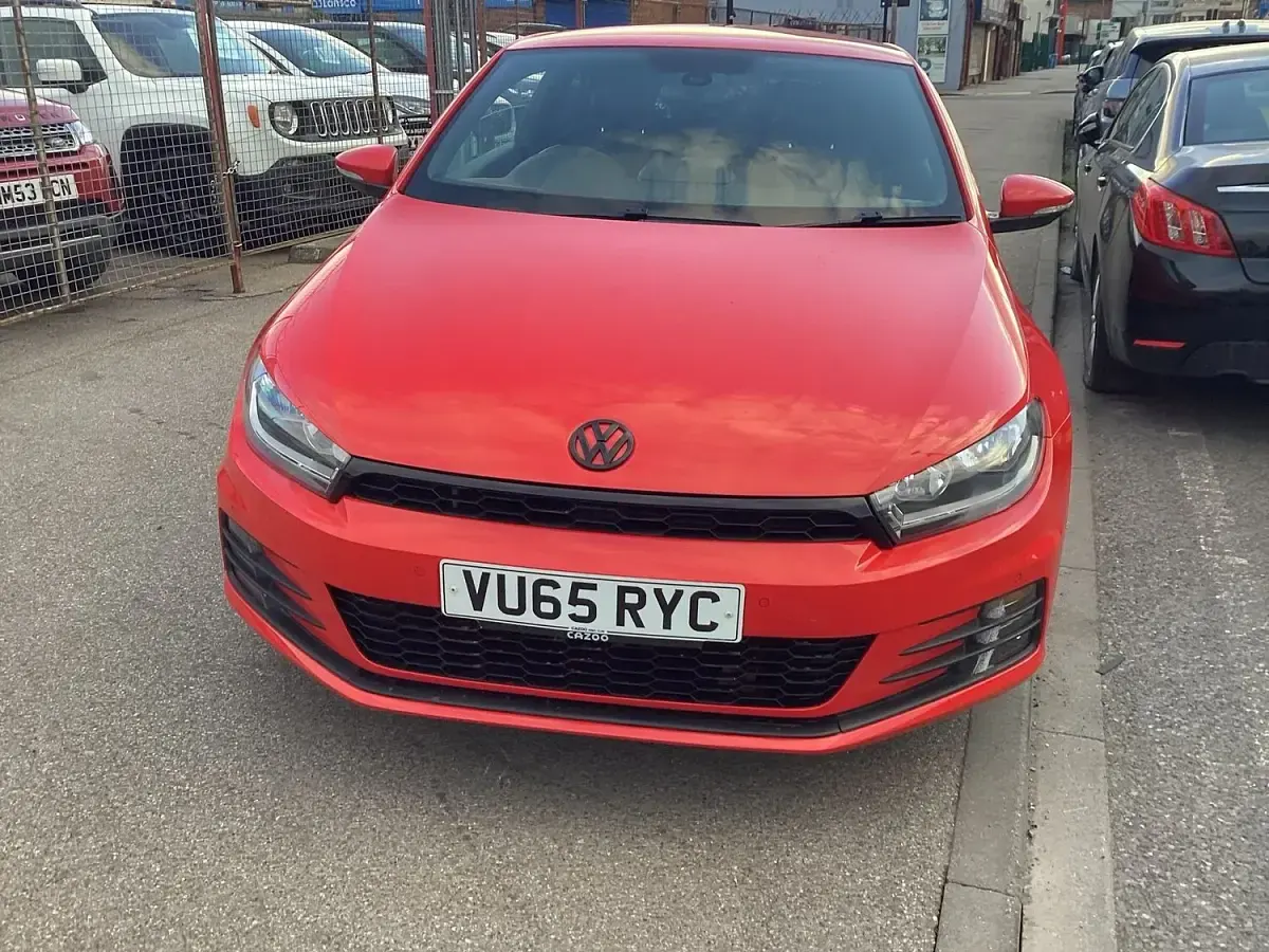 Used VW Scirocco GT 125 HP (91 kW) 2015 Red Coupe