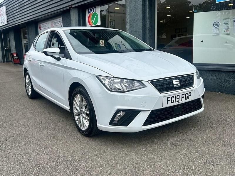 White Used 2019 Seat Ibiza SE Technology Hatchback | £9,000 (Good price) - Image 1/4