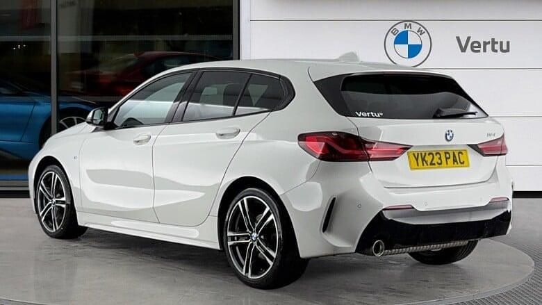 Used BMW 118 M Sport 136 HP (100 kW) 2023 White Hatchback